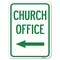 Signmission Safety Sign, 18 in Height, Aluminum, 24 in Length, 24274 A-1824-24274 - alternate 1